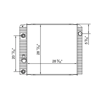 10601020 International Radiator