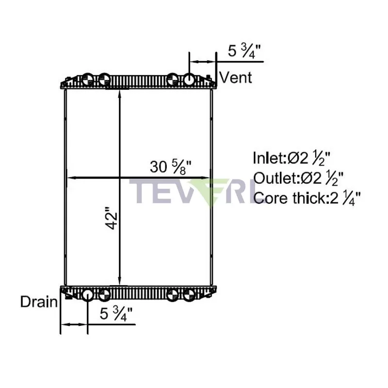 10101003 Freightliner Radiator