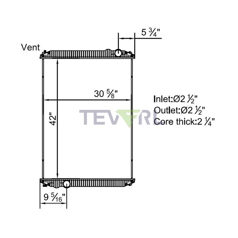 10101005 Freightliner Radiator