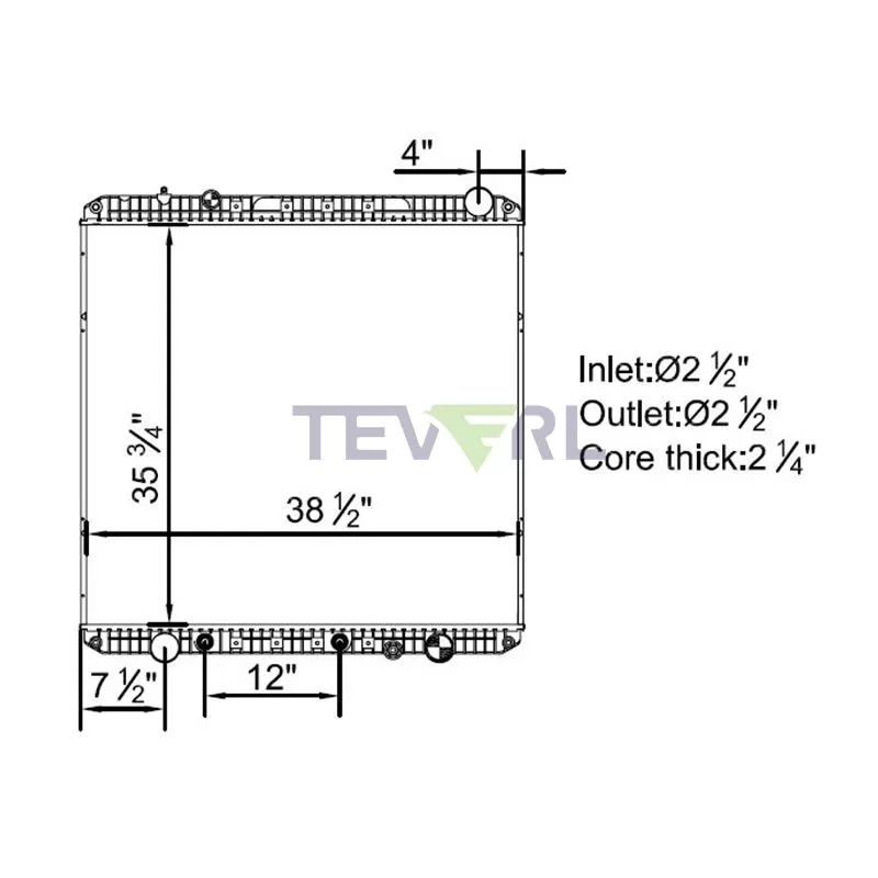 10101010 Freightliner Radiator