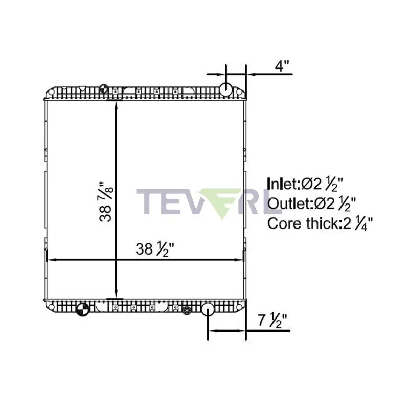 10101014 Freightliner Radiator