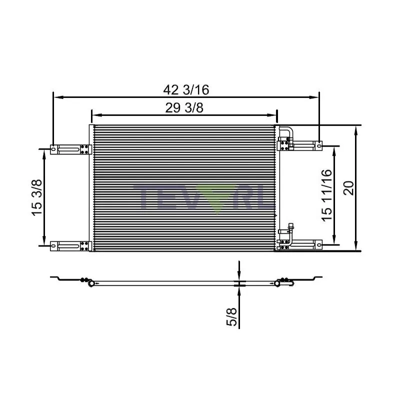 10103014 Freightliner Condenser