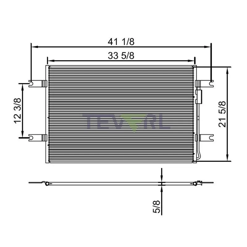 10103008 Freightliner Condenser