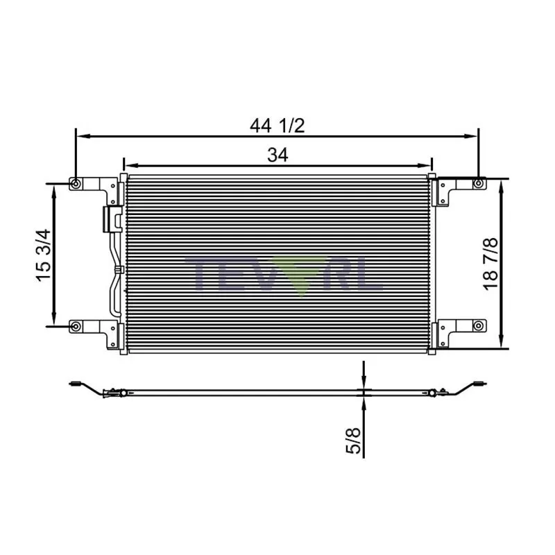 10103007 Freightliner Condenser