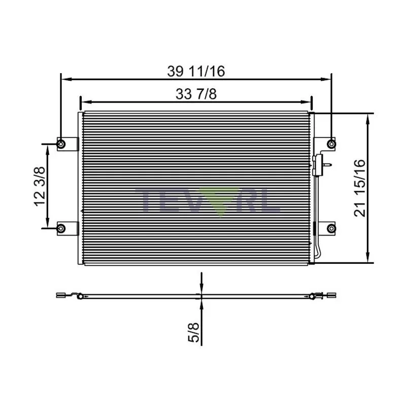 10103005 Freightliner Condenser