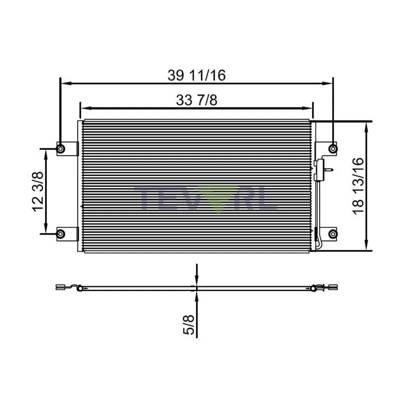 10103004 Freightliner Condenser