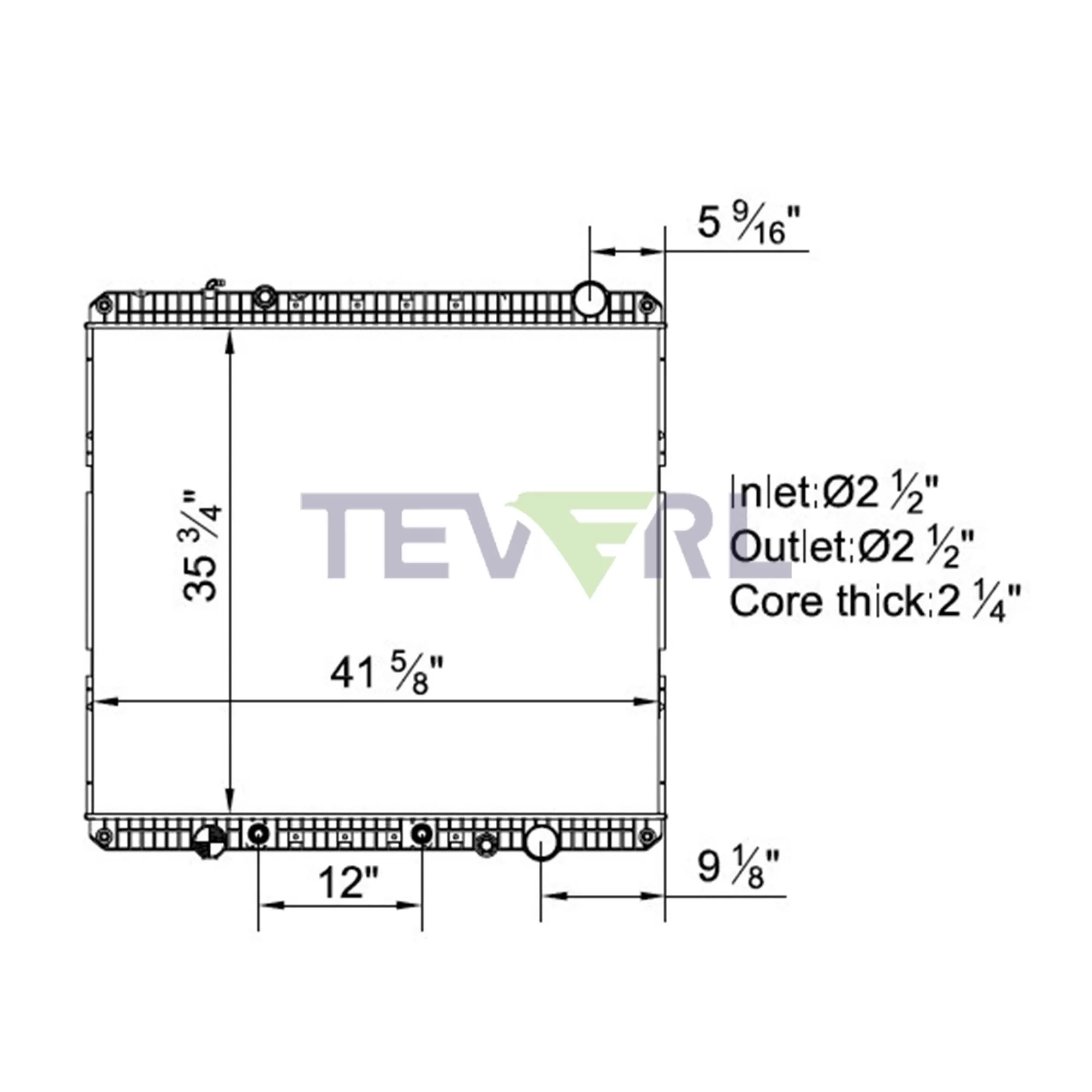 10101059 Freightliner Radiator