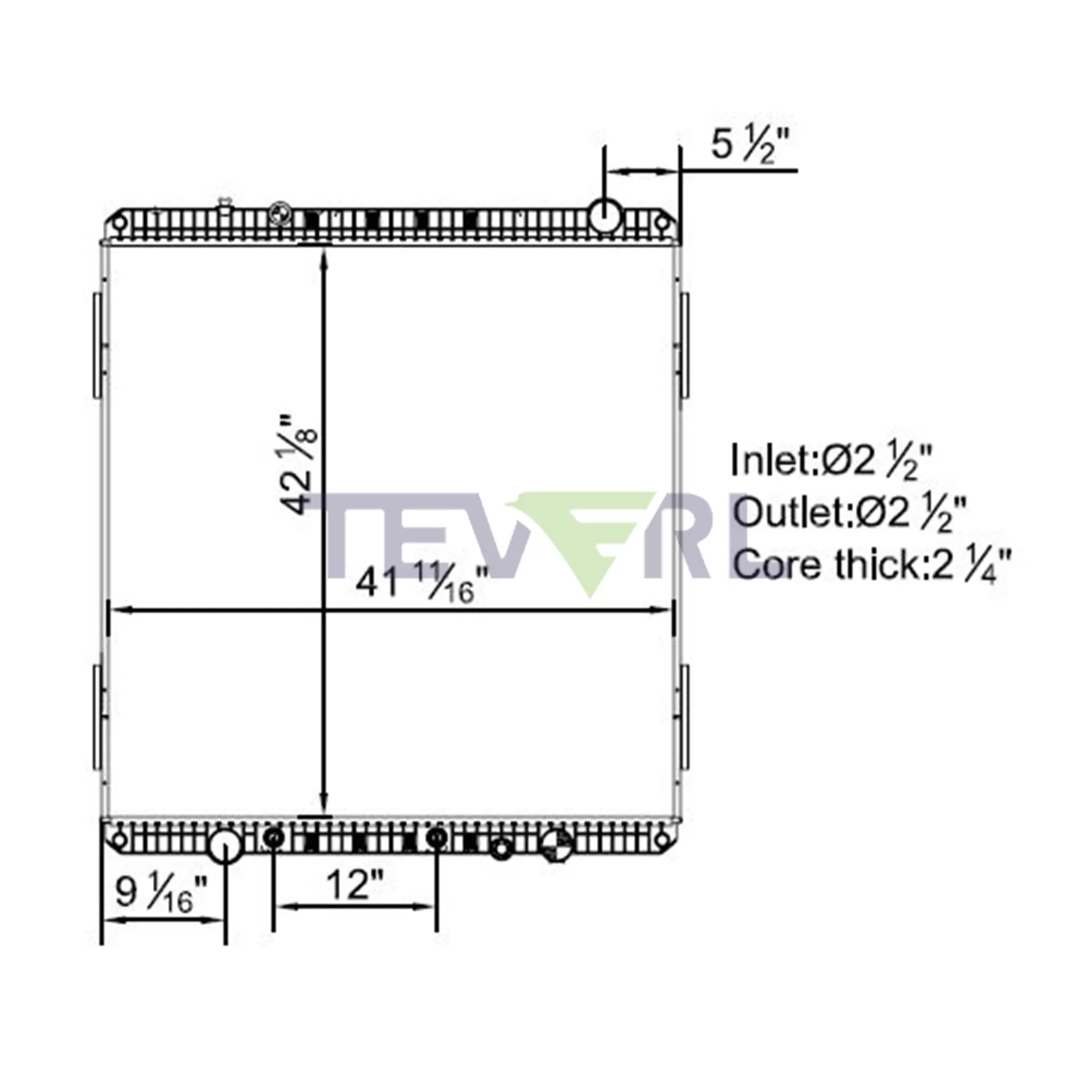 10101064 Freightliner Radiator