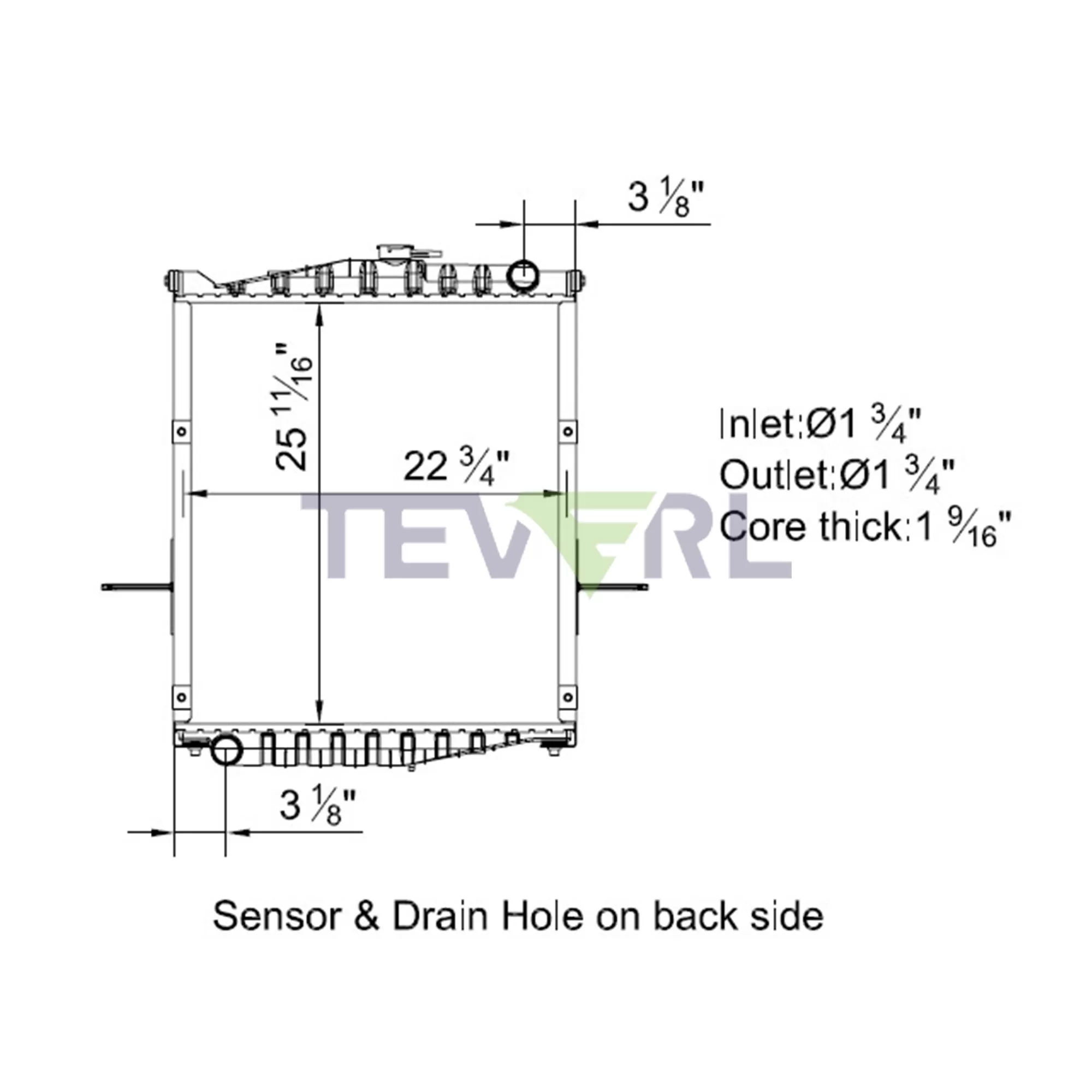 11901004 Nissan Radiator