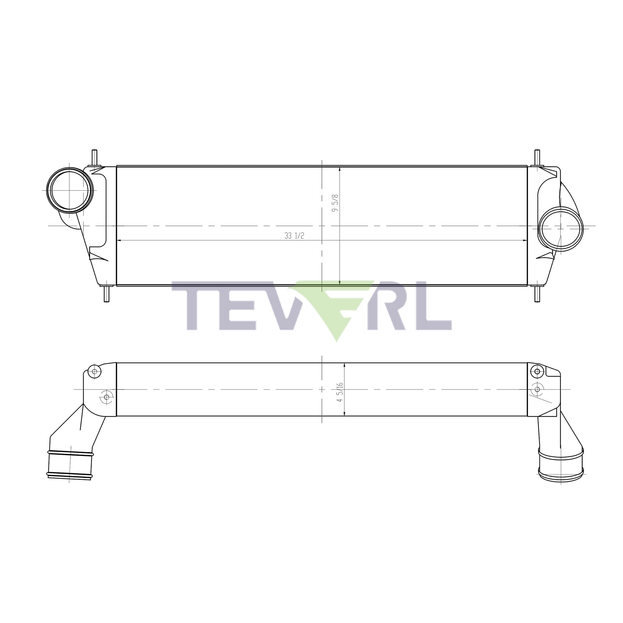 10602003 International Charge Air Cooler