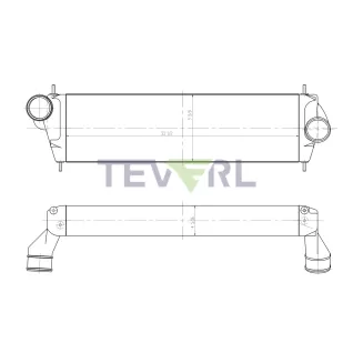 10602003 International Charge Air Cooler