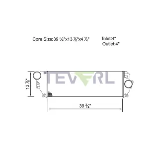 10602005 International Charge Air Cooler