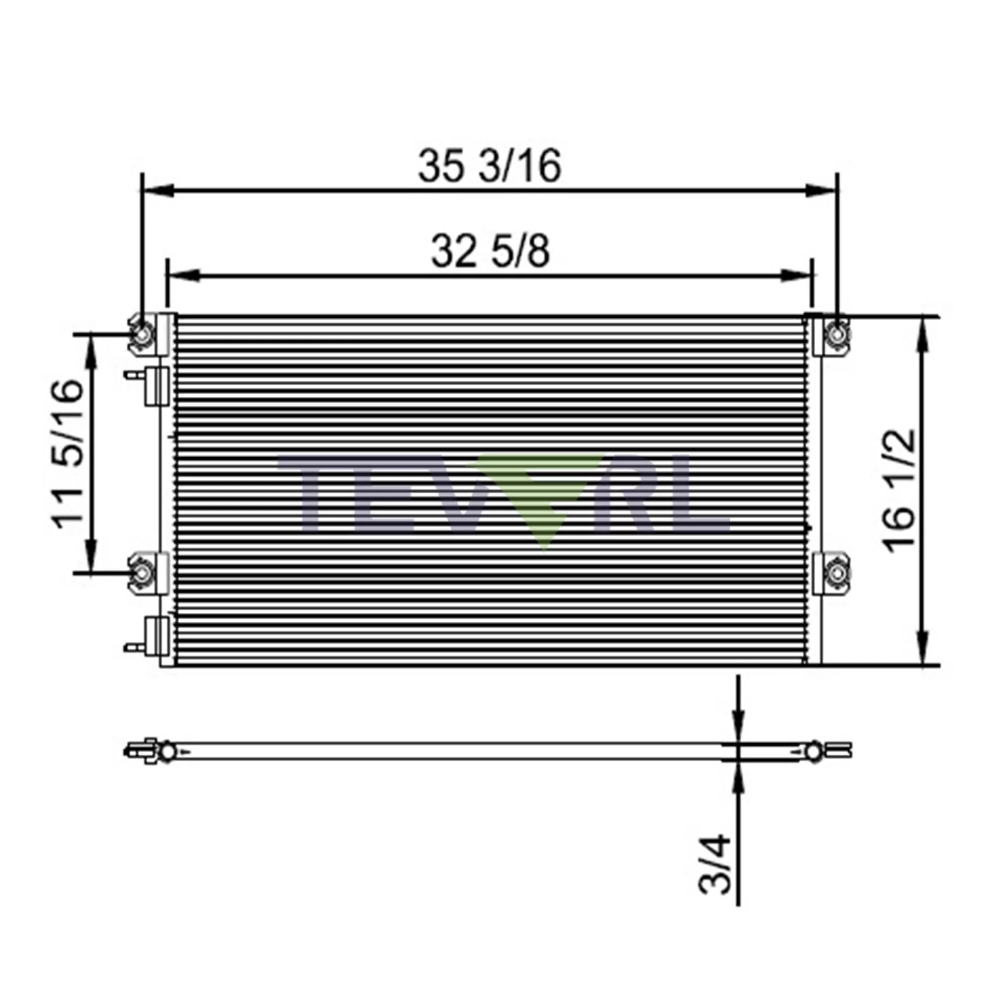 10403001 Volvo Condenser