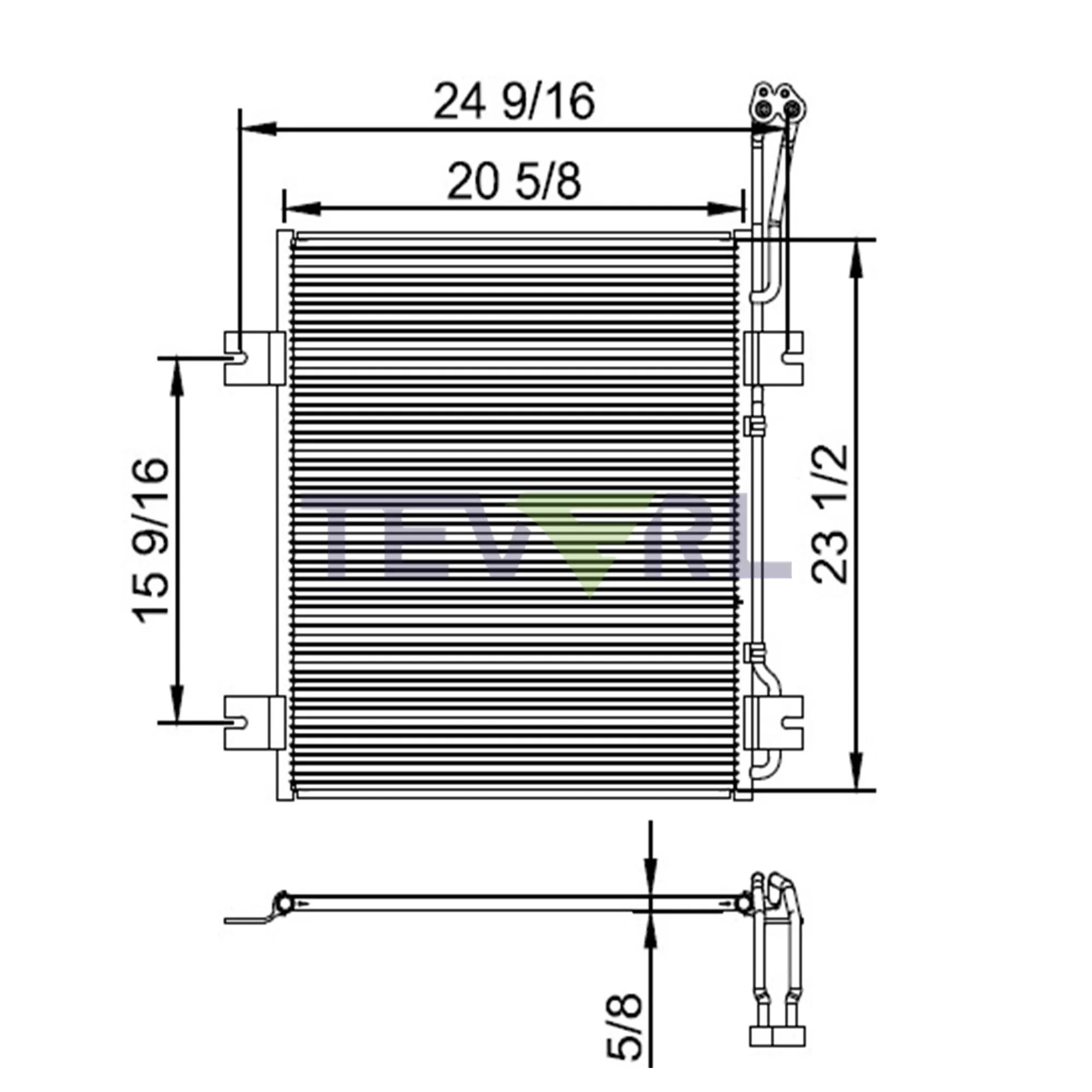 10603004 International Navistar Condenser