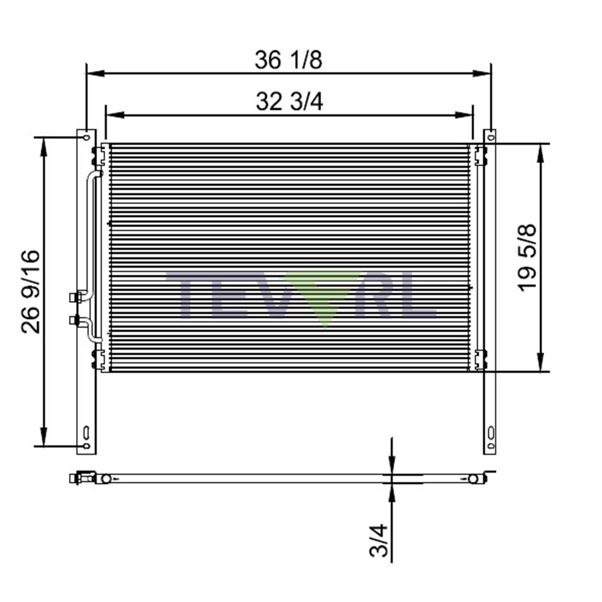 10603006 International Navistar Condenser