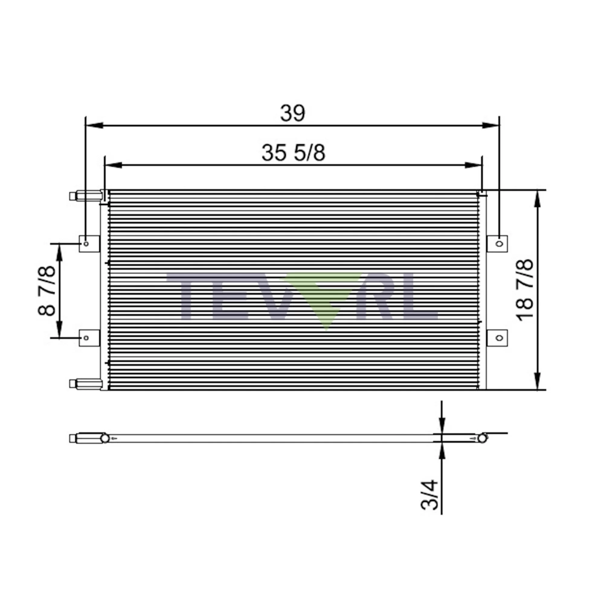 11803003 Ford Sterling Condenser