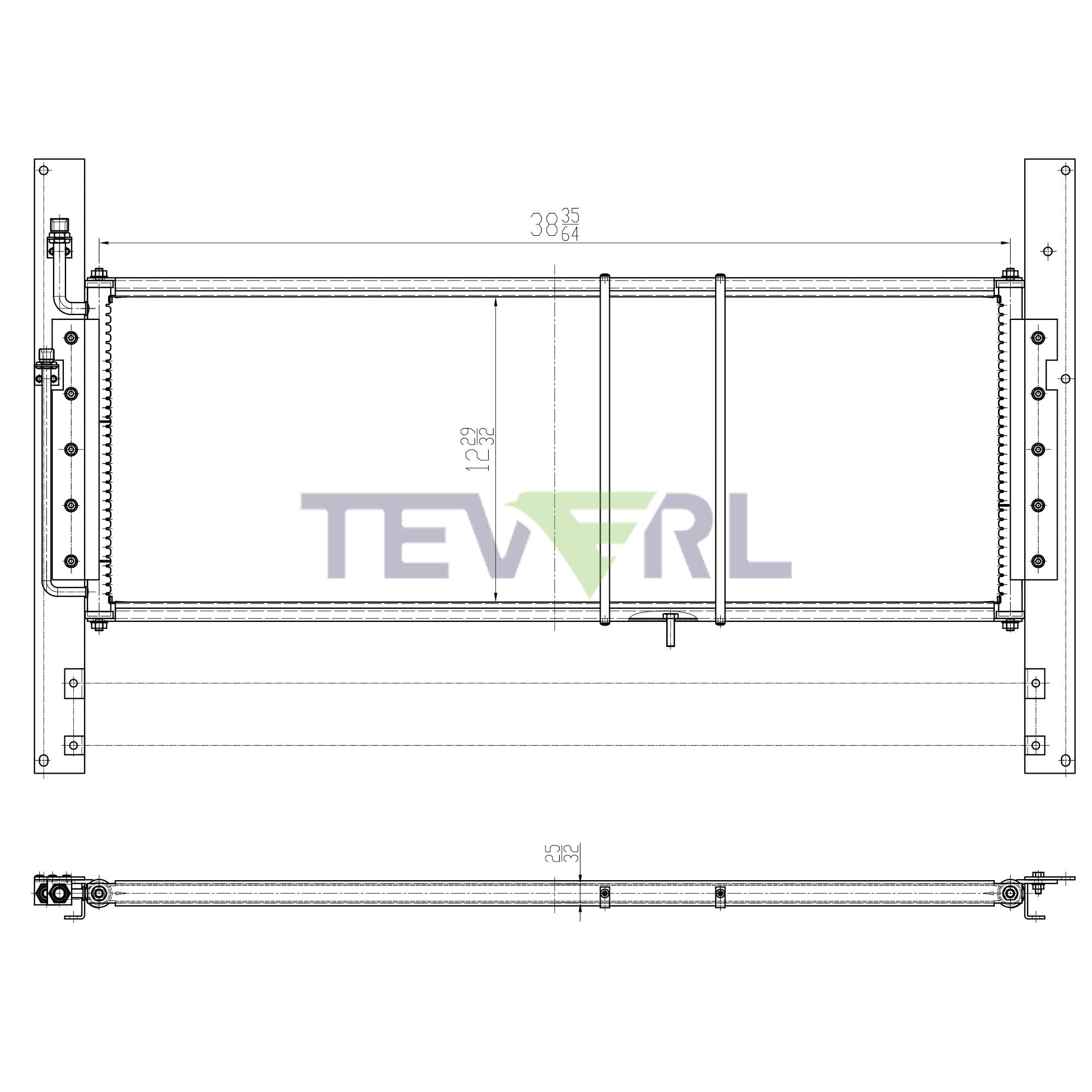 10103021 Western Star Condenser