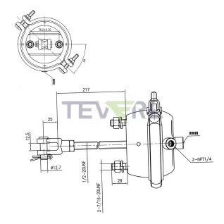 30102001 T12 Brake Chamber