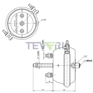 30102002 T16 Brake Chamber