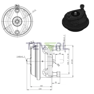 30102014 T18 Single Disc Brake Chamber