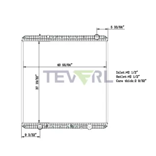 10101078 Western Star Radiator