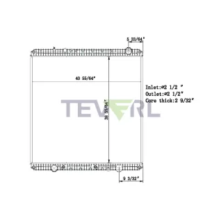 10101079 Western Star Radiator