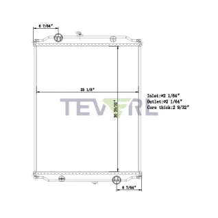 10101082 BlueBird Radiator