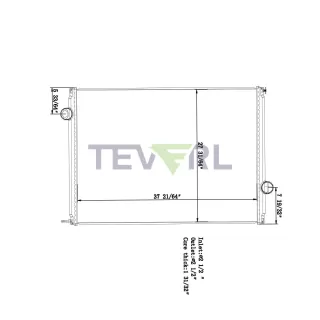 11801011 Ford Sterling Radiator