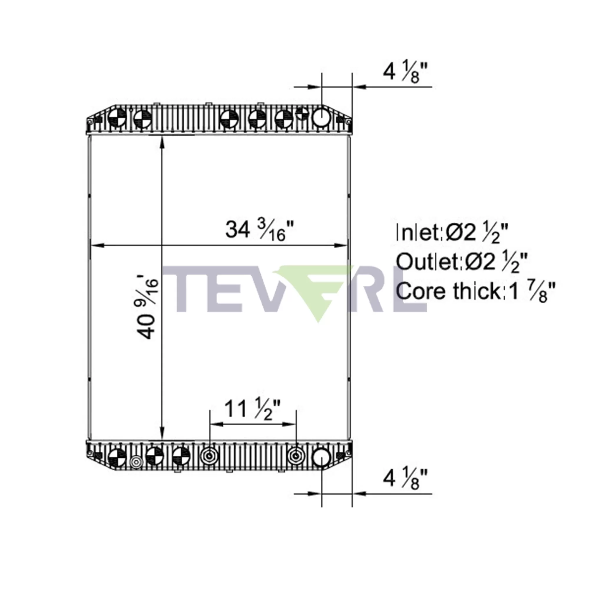 10401004 Volvo Radiator