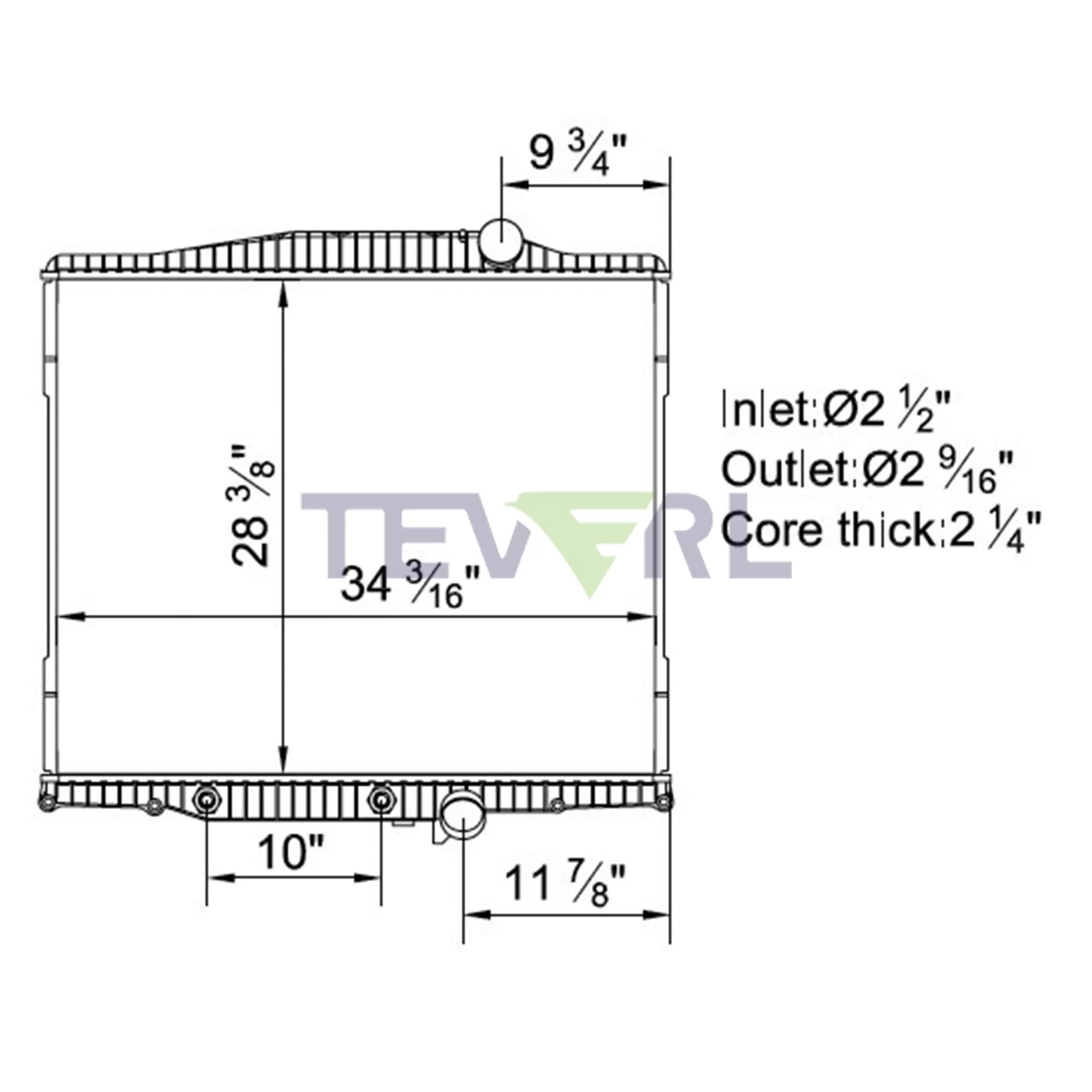 10401003 Volvo Radiator