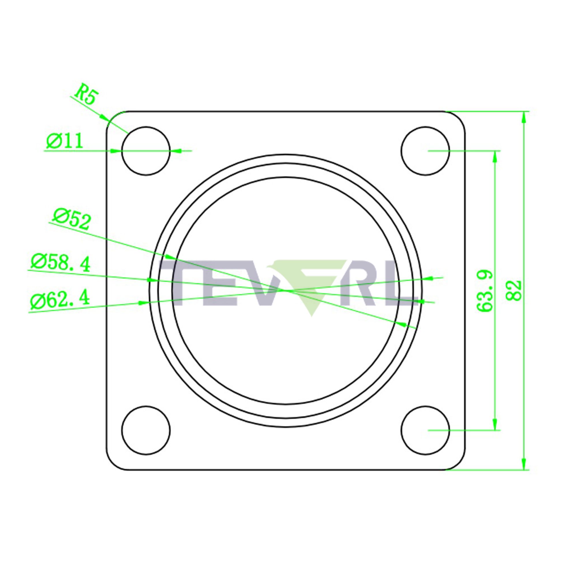 30106069 Kubota Gasket
