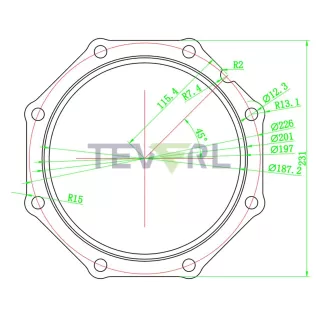 30106070 Kubota Gasket