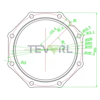 30106070 Kubota Gasket