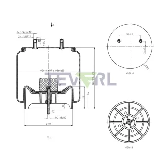 30103015 AIR SPRING 65593/1R14-172/8745