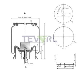 30103017 AIR SPRING 65990/8577