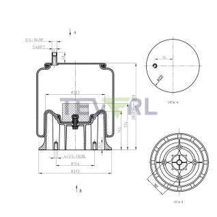 30103021 AIR SPRING 64401/8436