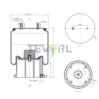 30103028 AIR SPRING 1R13-038