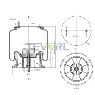 30103036 AIR SPRING 64265/1R12-403/8519