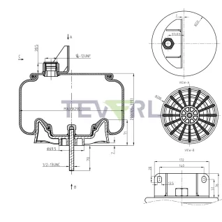 30103039 AIR SPRING 66111/8861