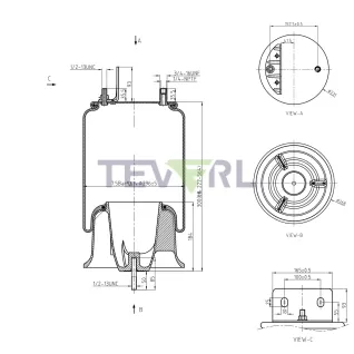 30103050 AIR SPRING 64266 8382