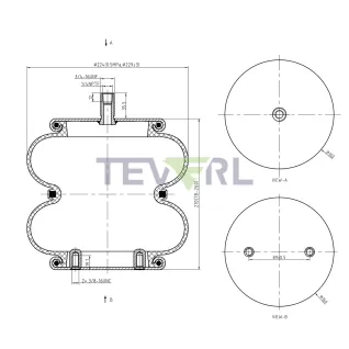 30103060 AIR SPRING 67705/2B10-226/4713