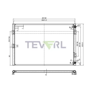 12203002 Caterpillar Excavator Condenser