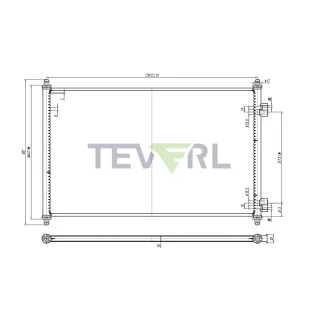 10603011 2010-2014 International Transtar Condenser