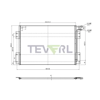 10503007 2003-2007 Mack CV513 Condenser