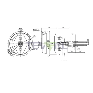 30102019 T12 Single Brake Chamber