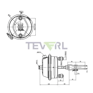 30102021 T20 Single Brake Chamber