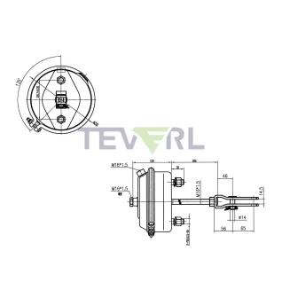 30102023 T30 Single Brake Chamber