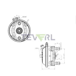 30102025 T24 Single Disc Brake Chamber