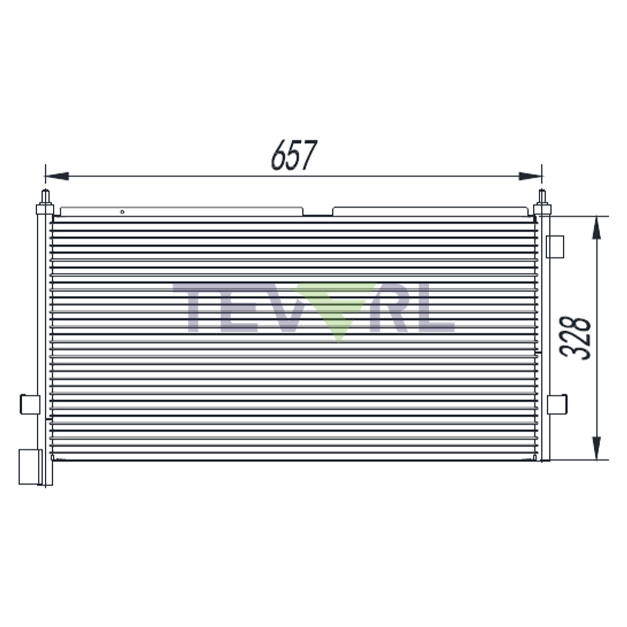 10403005 Volvo FM Condenser 21086304