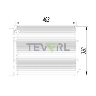 11403003 Hino Condenser 8849037030
